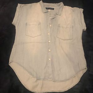 Short Sleeve Chambray top